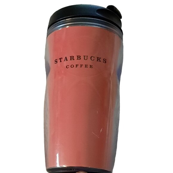 Starbucks Coffee Travel Tumbler  12oz Double-Walled Insulated  Black Lid 2004 - Picture 1 of 7